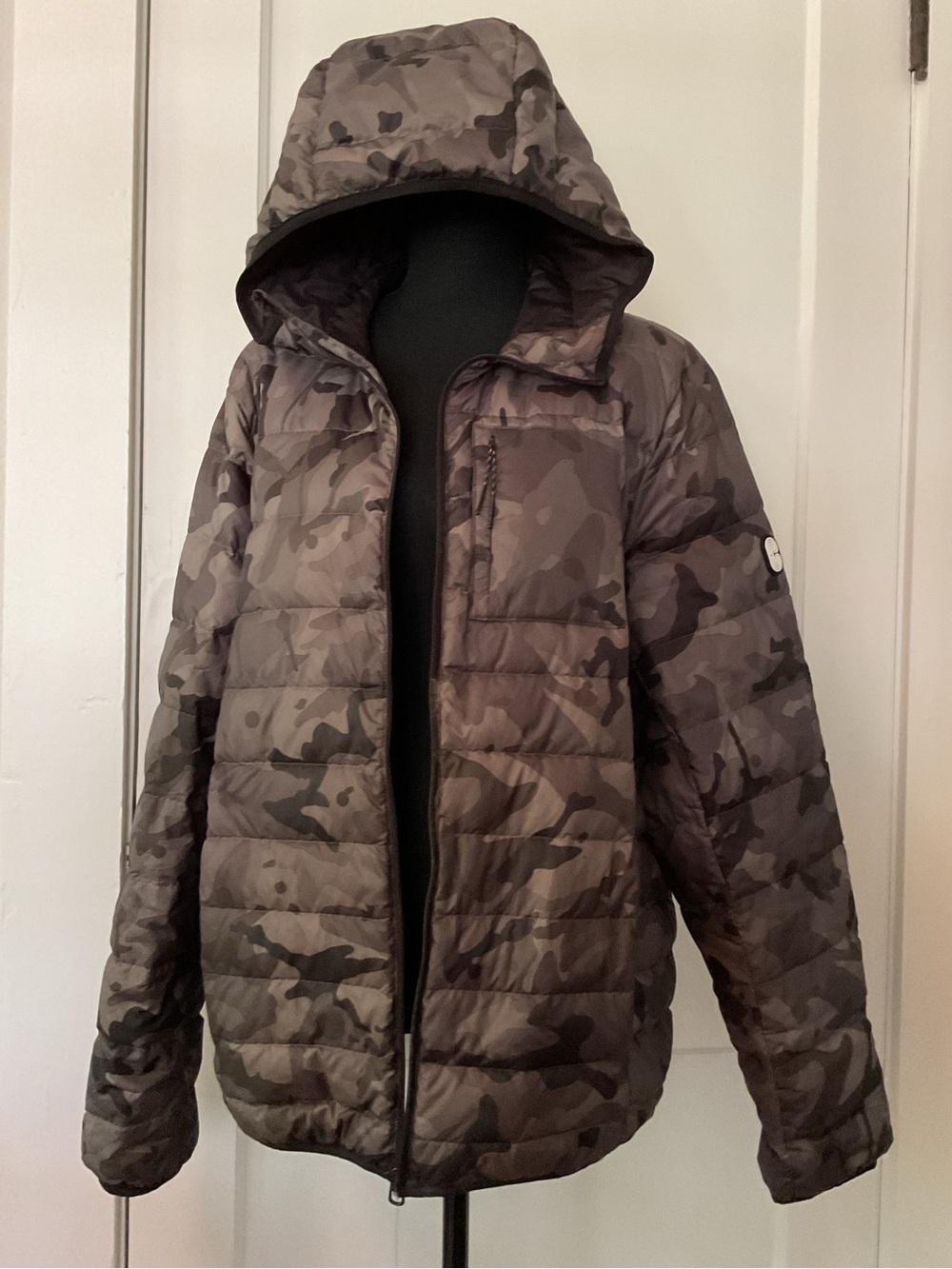 Coach men’s down Camo puffer jacket